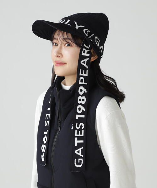PEARLY GATES（パーリーゲイツ） ニット帽 ニットキャップ 「PEARLY
