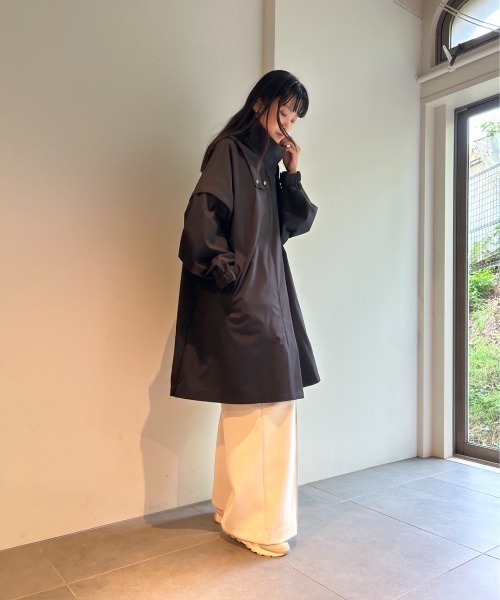 「emmi」 コート FREE ベージュ レディース_画像6