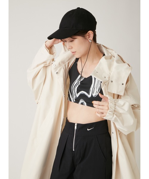 「emmi」 コート FREE ベージュ レディース_画像8