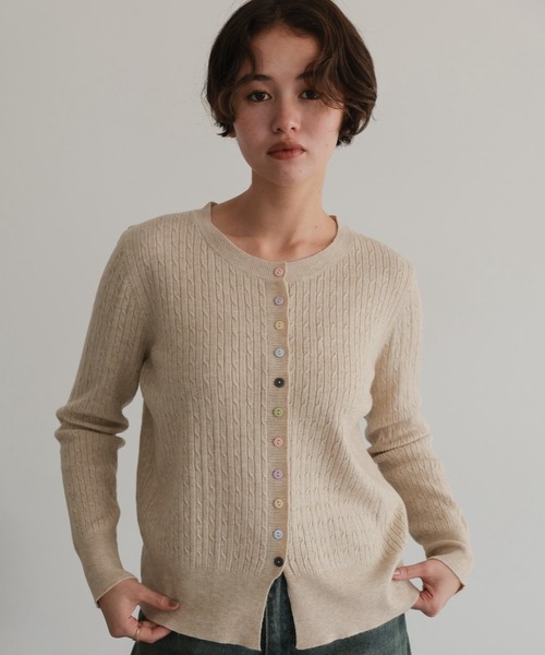 カーディガン カラフルボタン レディース : ZOZOTOWN Yahoo!店 - 通販