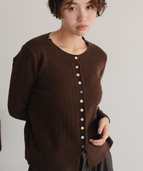 カーディガン カラフルボタン レディース : ZOZOTOWN Yahoo!店 - 通販