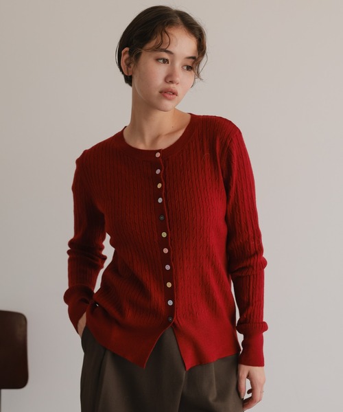 カーディガン カラフルボタン レディース : ZOZOTOWN Yahoo!店 - 通販