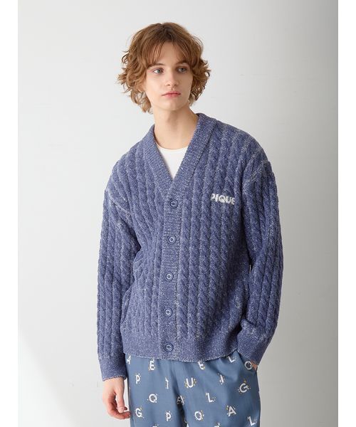 gelato pique（ジェラートピケ） パジャマ 「HOMME」メランジ