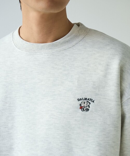 coen（コーエン） トレーナー スウェット ドッグシシュウクルーネック