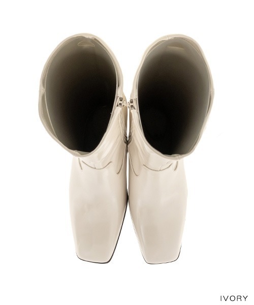 「A de Vivre」 ロングブーツ S ブラック レディース_画像5