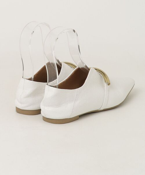 「EVOL」 パンプス 22.5cm ホワイト レディース_画像2