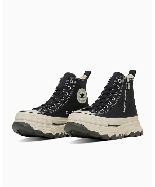 CONVERSE ハイカットスニーカー 新品 未使用 箱付き CONVERSE（コンバース） ハイカットスニーカー 5.5 ブラック メンズ