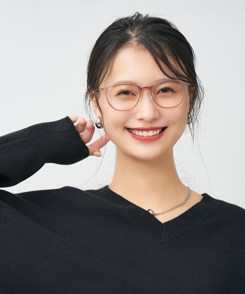 Zoff（ゾフ） 伊達メガネ メガネ 眼鏡 Zoff SMART with MAQuillAGE