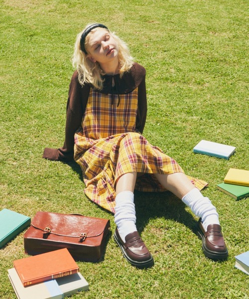 「MERLOT」 キャミソールワンピース FREE グリーン レディース_画像2