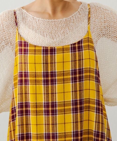 「MERLOT」 キャミソールワンピース FREE グリーン レディース_画像3