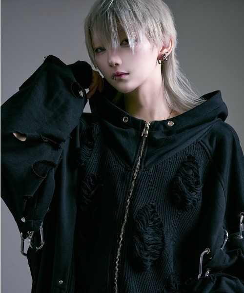 ililil【イルイルイル】 パーカー ililil（イルイルイル） パーカー 「ililil/イルイルイル」崩壊世界で