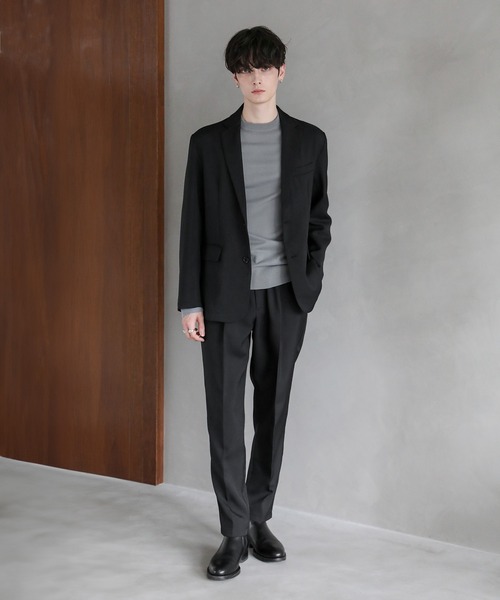 ESSENTIALS WARDROBE セットアップ L ブラック メンズ : ZOZOTOWN