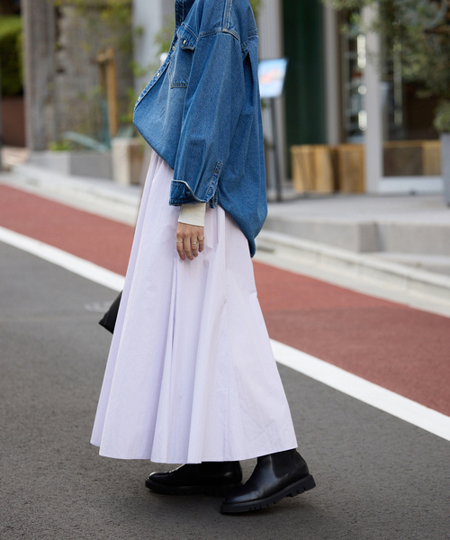 SLOBE IENA（スローブイエナ） スカート 切り替えボリュームスカート