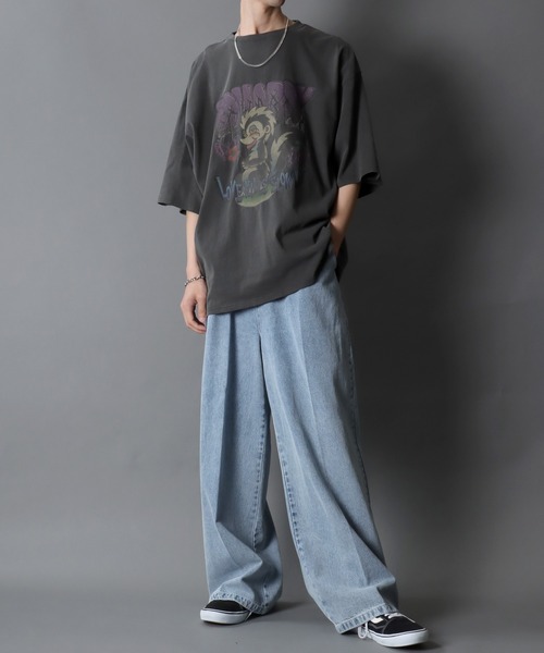 「Ed Hardy」 半袖Tシャツ M ブラック メンズ_画像5