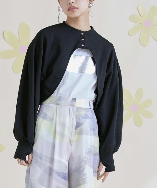 「miette」 ボレロ FREE ブラック レディース_画像5