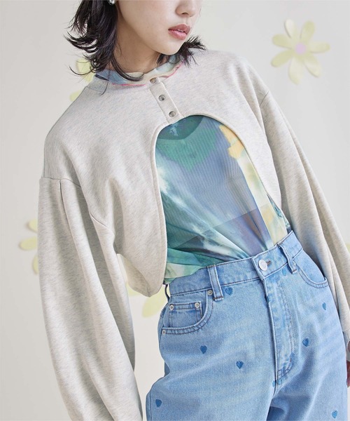 「miette」 ボレロ FREE ブラック レディース_画像7