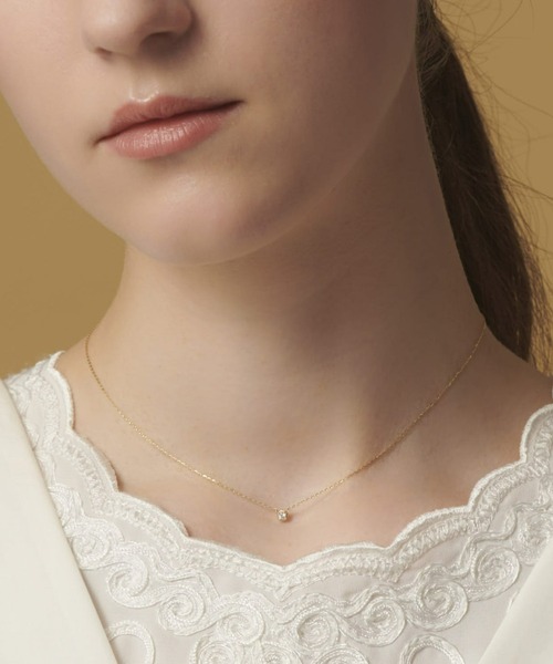 agete（アガット） ネックレス FREE ゴールド系その他 レディース