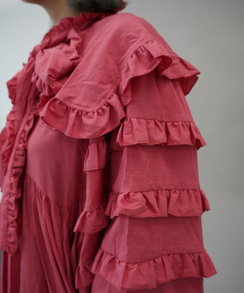 「Sister Jane」 長袖ワンピース SMALL ピンク レディース_画像7