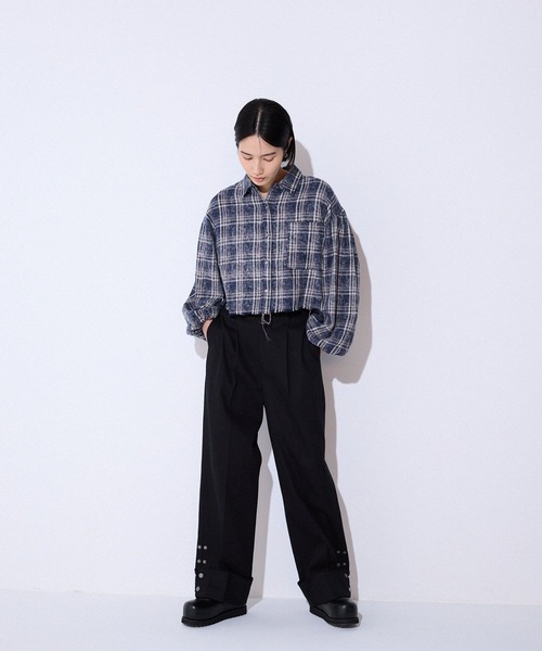 「JEANASIS」 チノパンツ SMALL ブラック レディース_画像2