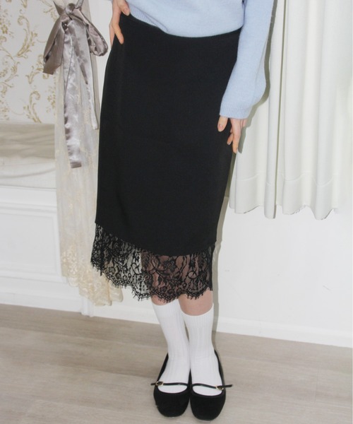 IMARI スカート 「 IMARI / イマリ 」 裾レース スカート # : ZOZOTOWN