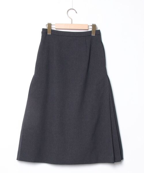 「human woman」 フレアスカート SMALL グレー レディースの画像2