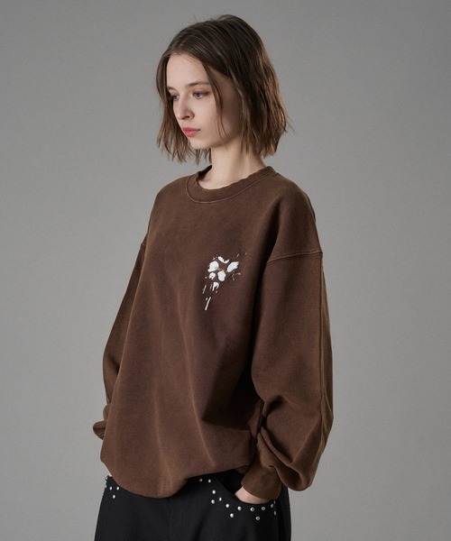 トレーナー/スウェット Oh.sherry DEAD FLOWERS Oh Sherry's Sweat｜Greed International Official Online Shop