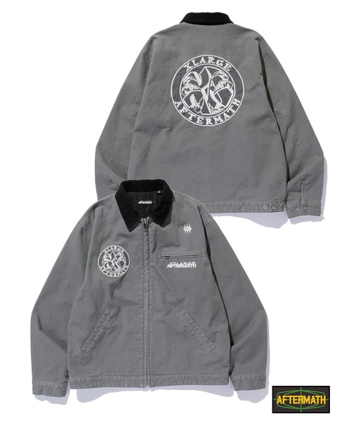 コート ジャケット XLARGE×AFTERMATH WORK JACKET メンズ レディース