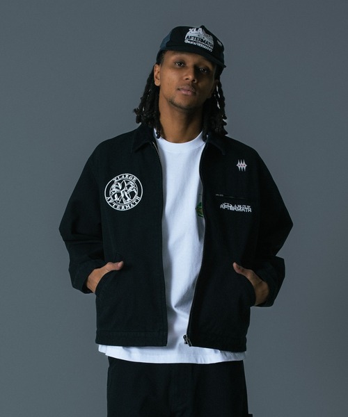 ジャケット・アウター 2000s  Mail Work Jacket コート ジャケット XLARGE×AFTERMATH WORK JACKET メンズ レディース