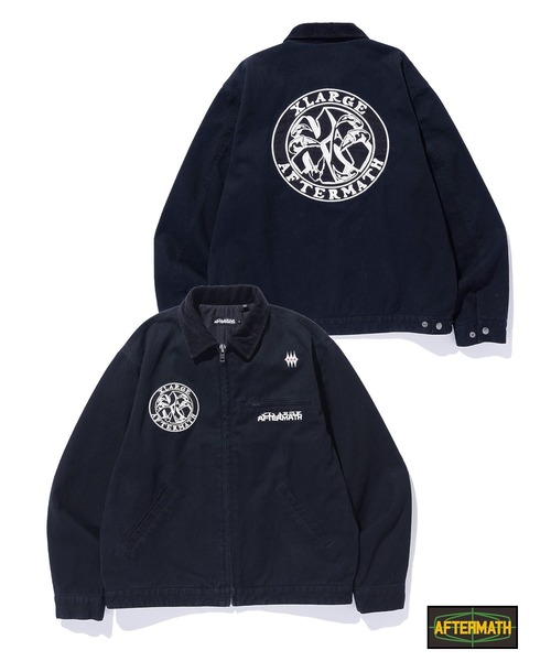 ジャケット・アウター 2000s  Mail Work Jacket コート ジャケット XLARGE×AFTERMATH WORK JACKET メンズ レディース
