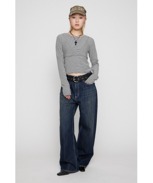 laguagem BUSTIER PATCH ロングスリーブＴシャツ LAGUA GEM | BUSTIER PATCH ロングスリーブTシャツ (Tシャツ