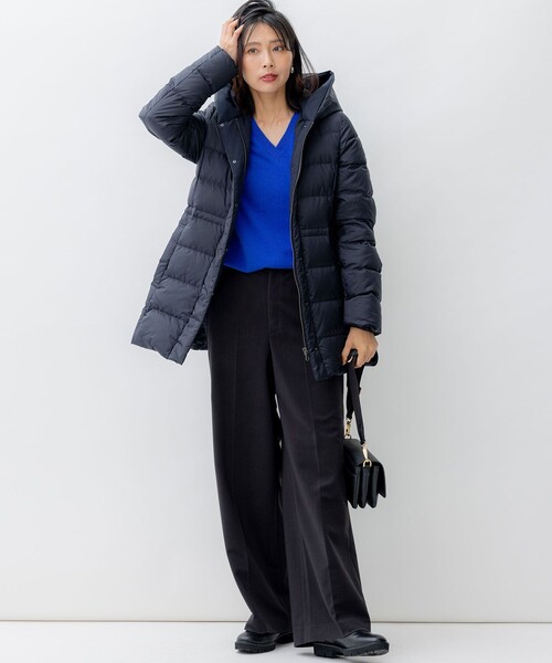 23区（ニジュウサンク） ダウンコート 40 ブラウン レディース