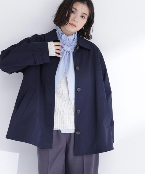 NATURAL BEAUTY BASIC ★ステンカラーハーフコート★ NATURAL BEAUTY BASIC（ナチュラルビューティーベーシック） ステン