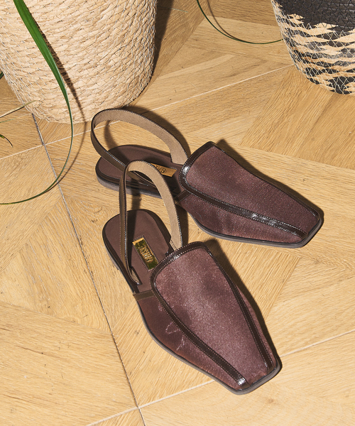 Le Talon GRISE（ル タロン グリーズ） シューズ GRISEスクエアシアー