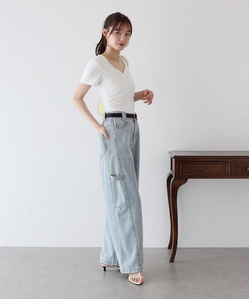 「BLUEEAST」 デニムパンツ LARGE ブルー レディース_画像7