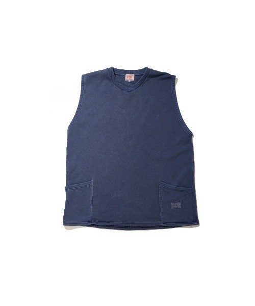 「BIG MIKE」 スウェットカットソー LARGE サンドベージュ メンズ_画像6