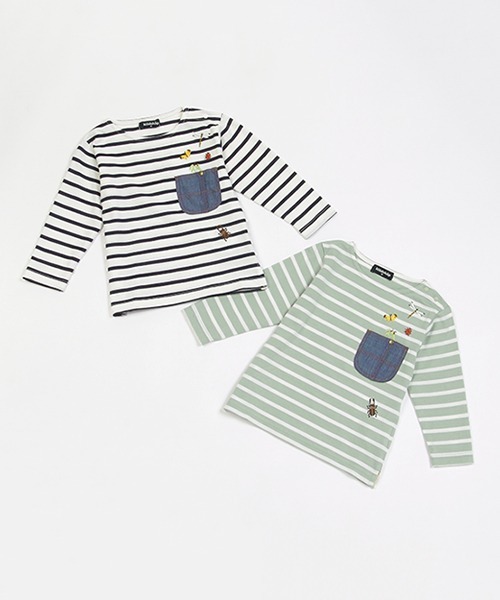 「kladskap」 「KIDS」長袖カットソー 90cm オフホワイト キッズ_画像2