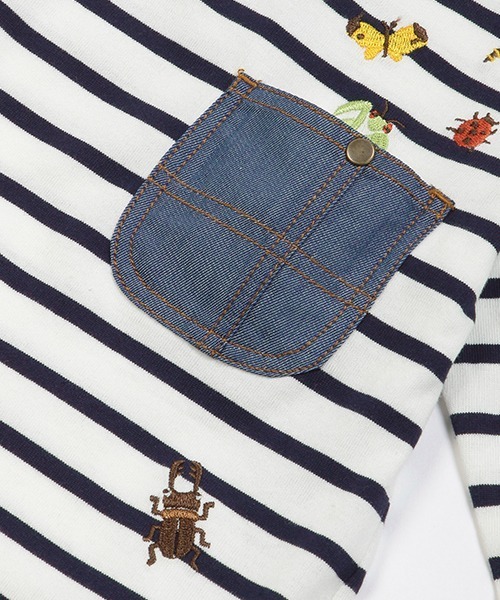 「kladskap」 「KIDS」長袖カットソー 90cm オフホワイト キッズ_画像5