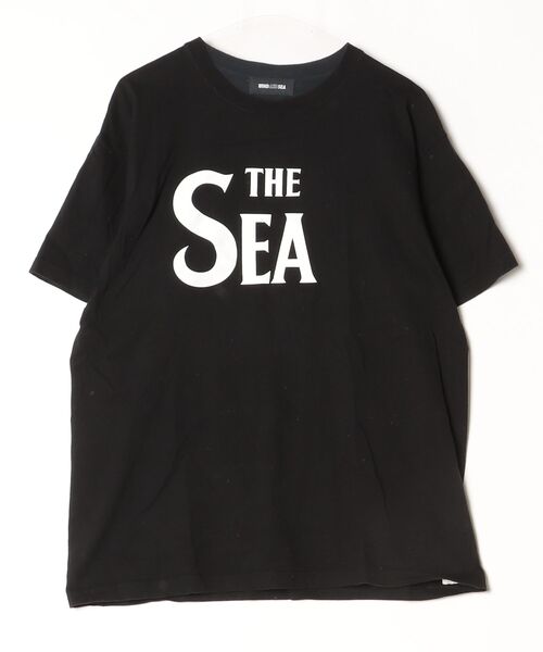 WIND AND SEA（ウィンダンシー） 半袖Tシャツ L ブラック メンズ 