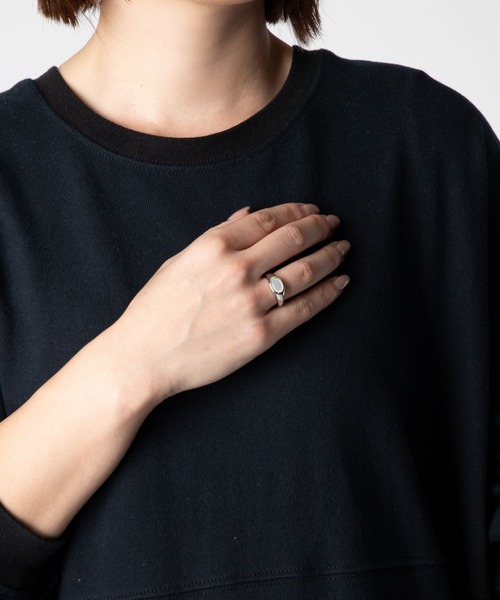 TOM WOOD（トムウッド） 指輪 リング TOM WOOD Joe Ring White MOP