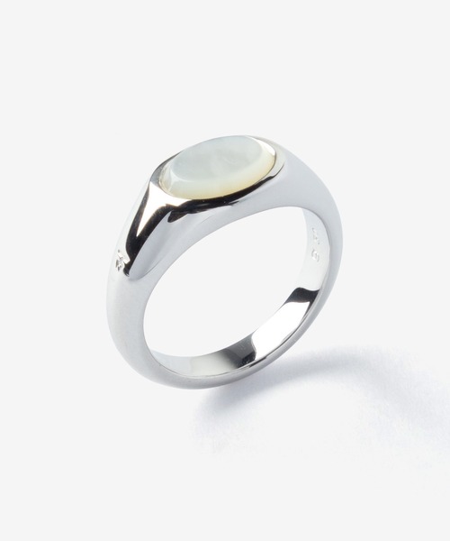 TOM WOOD（トムウッド） 指輪 リング TOM WOOD Joe Ring White MOP