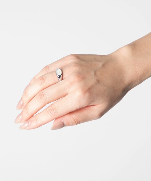 TOM WOOD（トムウッド） 指輪 リング TOM WOOD Joe Ring White MOP