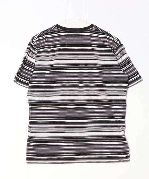 BURBERRY BLACK LABEL（バーバリーブラックレーベル） ボーダー柄半袖T