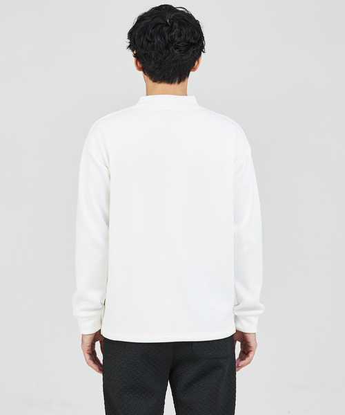 「ABAHOUSE GRAY」 スウェットカットソー 46 グレイッシュベージュ メンズ_画像5