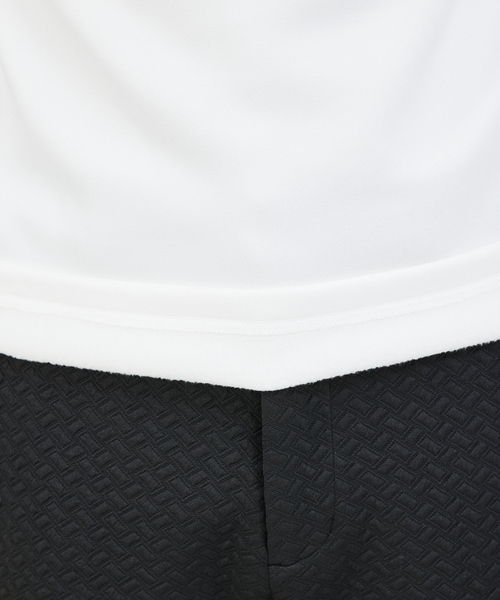 「ABAHOUSE GRAY」 スウェットカットソー 46 グレイッシュベージュ メンズ_画像9
