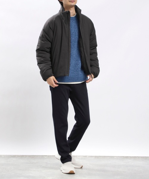 「GLOBAL WORK Smile Seed Store」 長袖ニット X-LARGE ネイビー メンズ_画像9