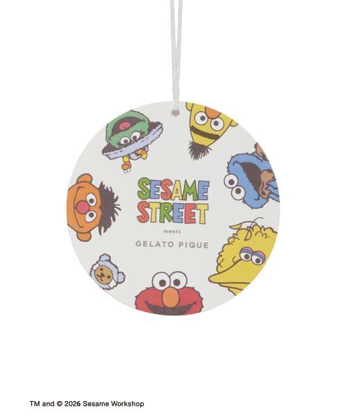 パジャマ ルームウェア 「SESAME STREET」エアリーモコジャガードプルオーバー＆ショートパンツセット レディースの画像