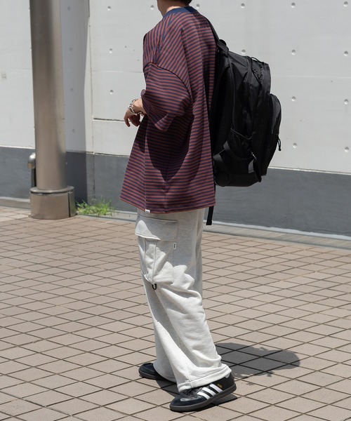 「Perushu」 カーゴパンツ SMALL 杢グレー メンズ_画像5