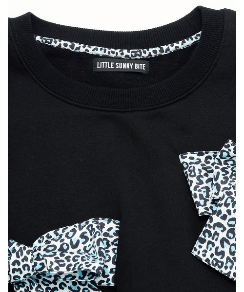 「Little sunny bite」 スウェットカットソー MEDIUM ヘザーグレー レディースの画像