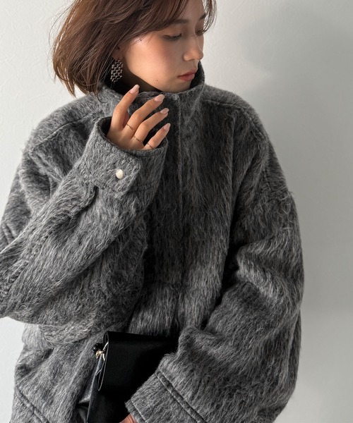 「Classical Evon」 ブルゾン MEDIUM チャコール レディース
