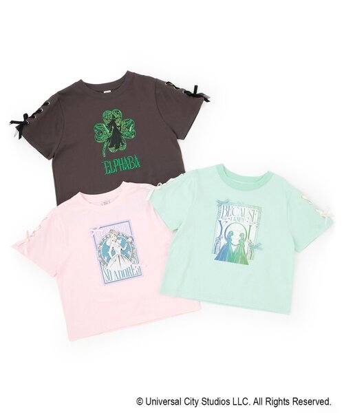 mezzo piano Junior（メゾピアノ ジュニア） tシャツ 「WICKED」レース